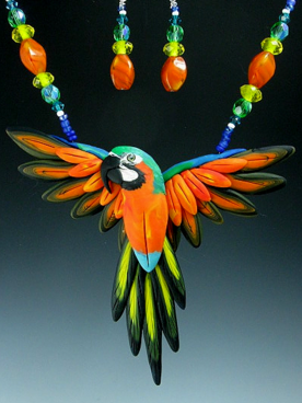 Catalina Macaw Necklace Set