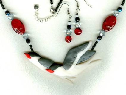 Artic Tern Necklace Jewelry